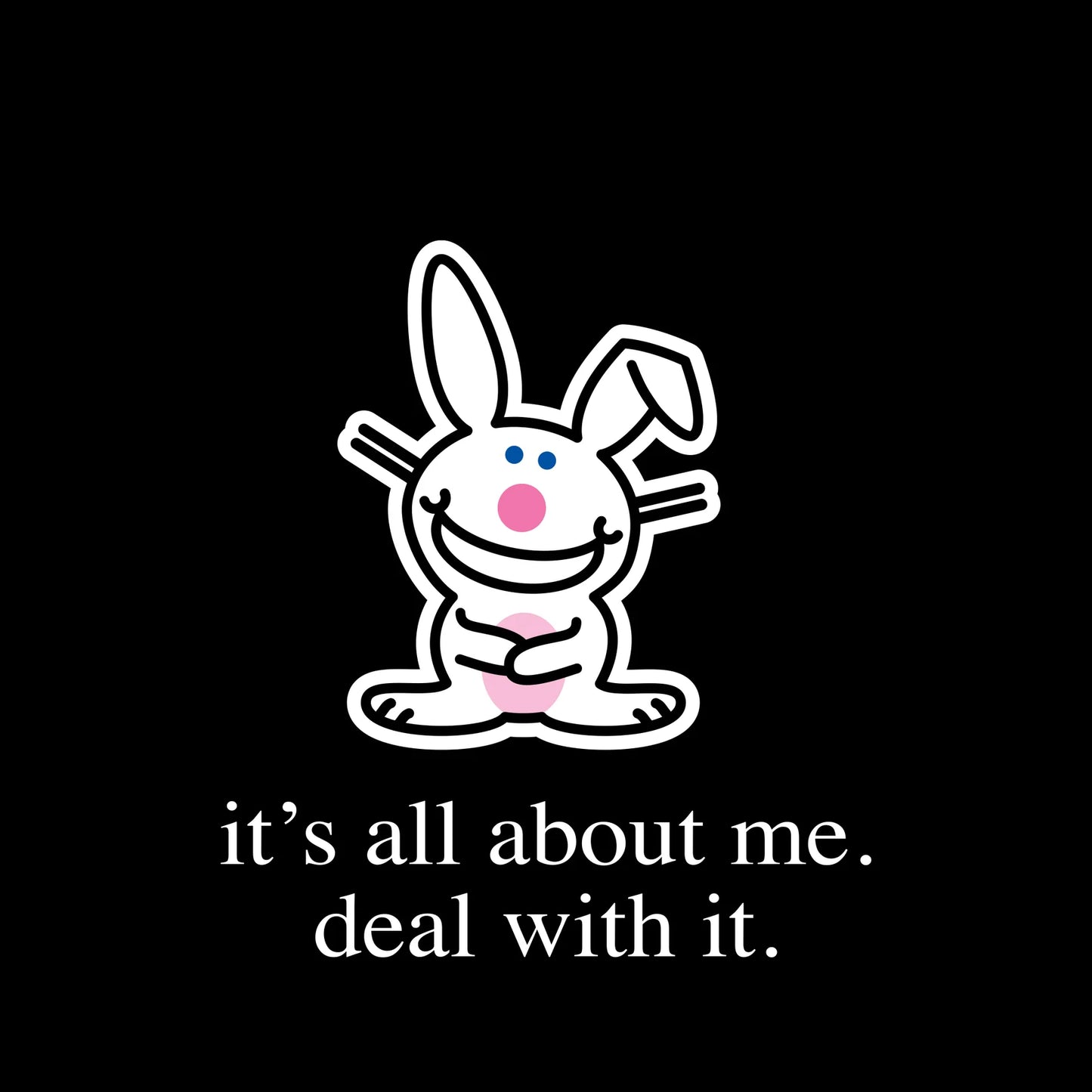 UNCUTE It's Happy Bunny® - Plush (Original)