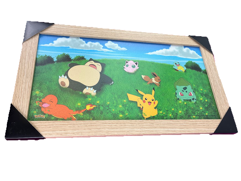 Pokemon Grassy Field 10x18 Wall Art
