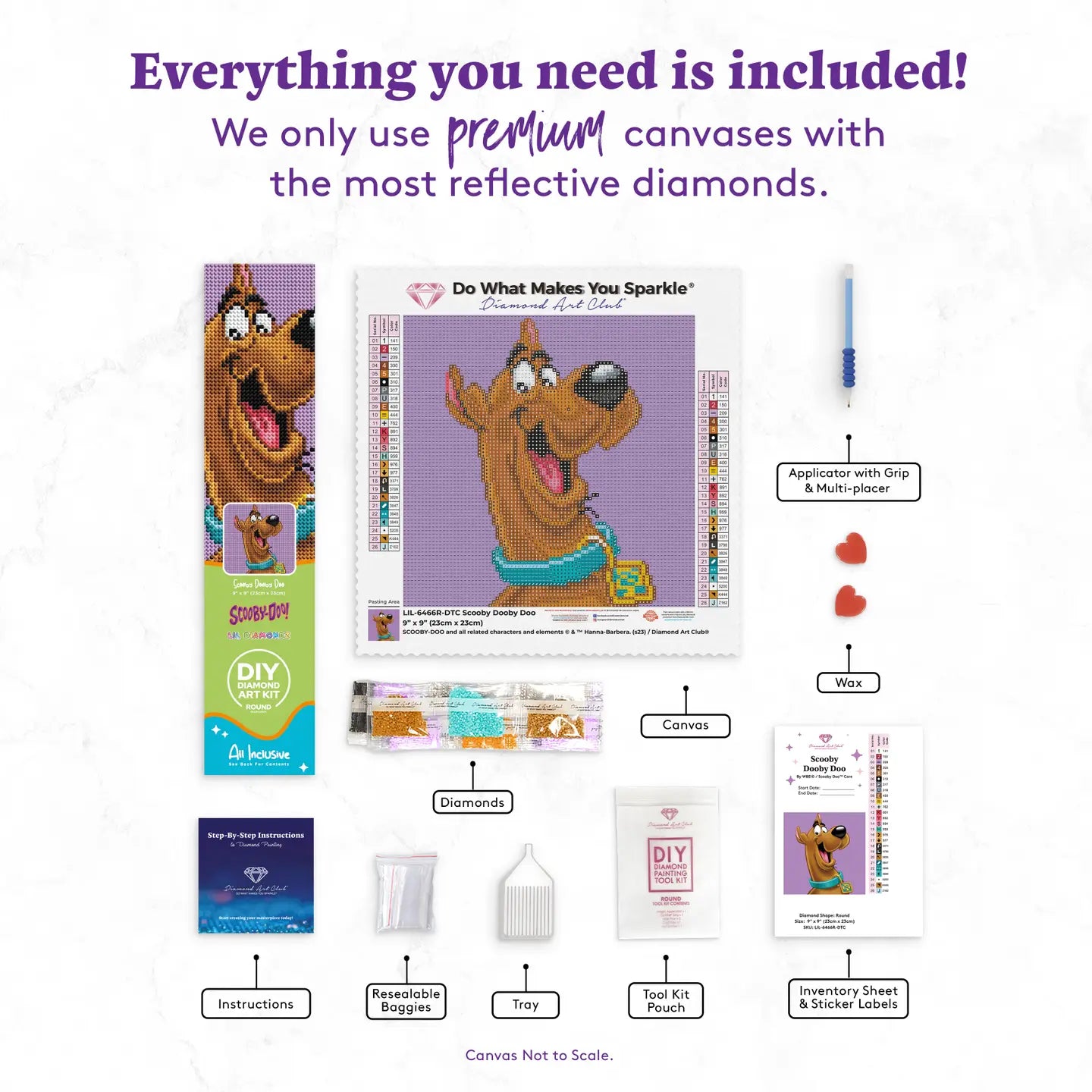 Scooby-Doo Diamond Art