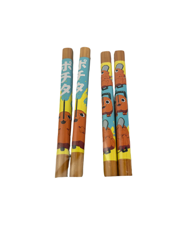 Chainsaw Man Pochita Chopsticks 2-Pack