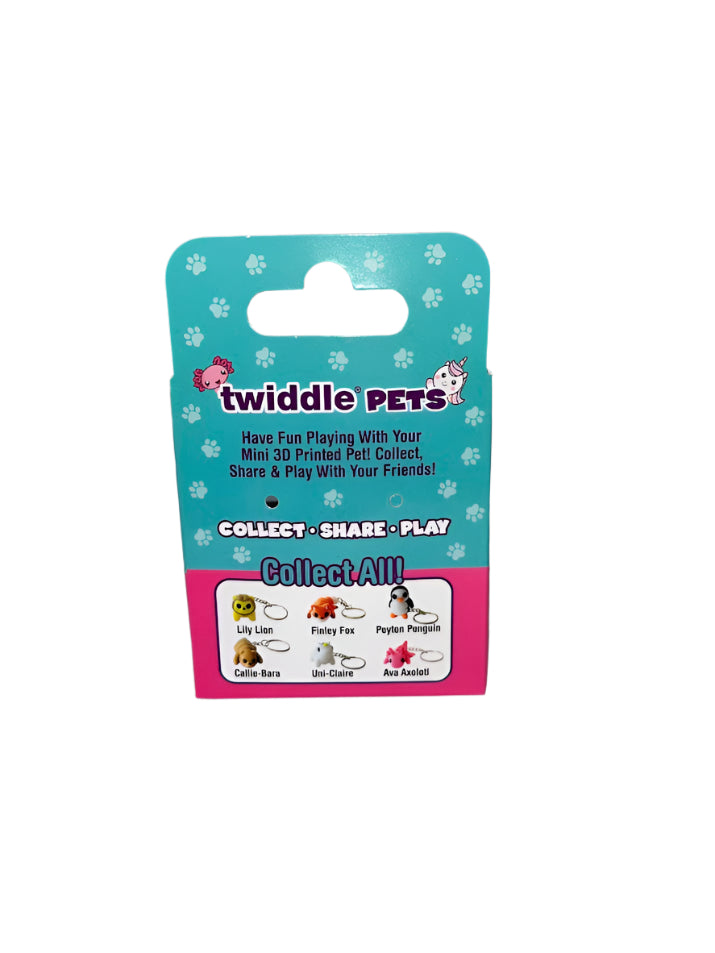 Twiddle Pets Mini 3d Pet (style may vary)