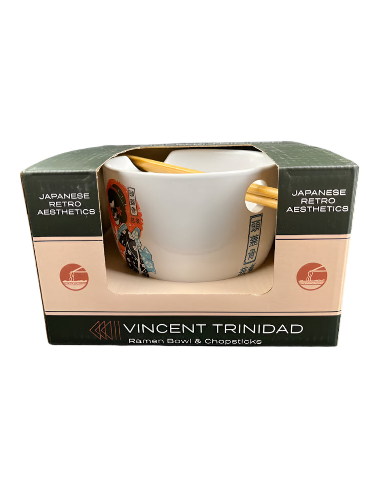 Vincent Trinidad Retro Japanese Ramen Bowl - Skeleton – FYE