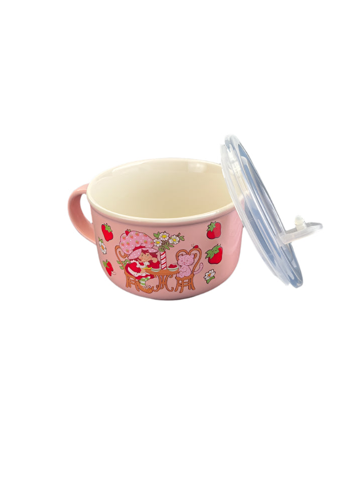 Strawberry Shortcake Meowtastic Mug with Lid