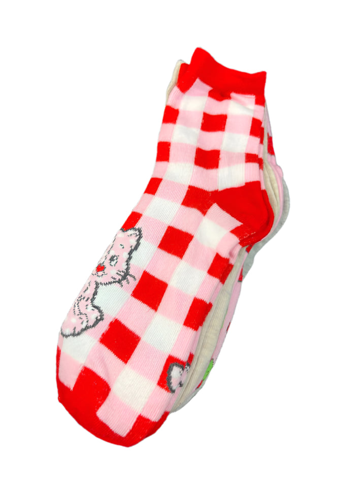 Strawberry Shortcake Capri Socks 5-Pack