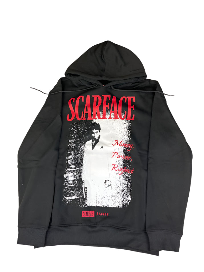 Scarface Money Power Respect Hoodie