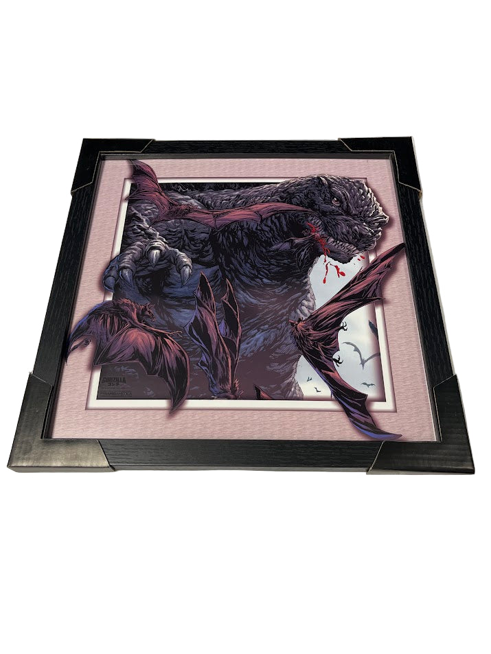 Godzilla Bats Wall Art