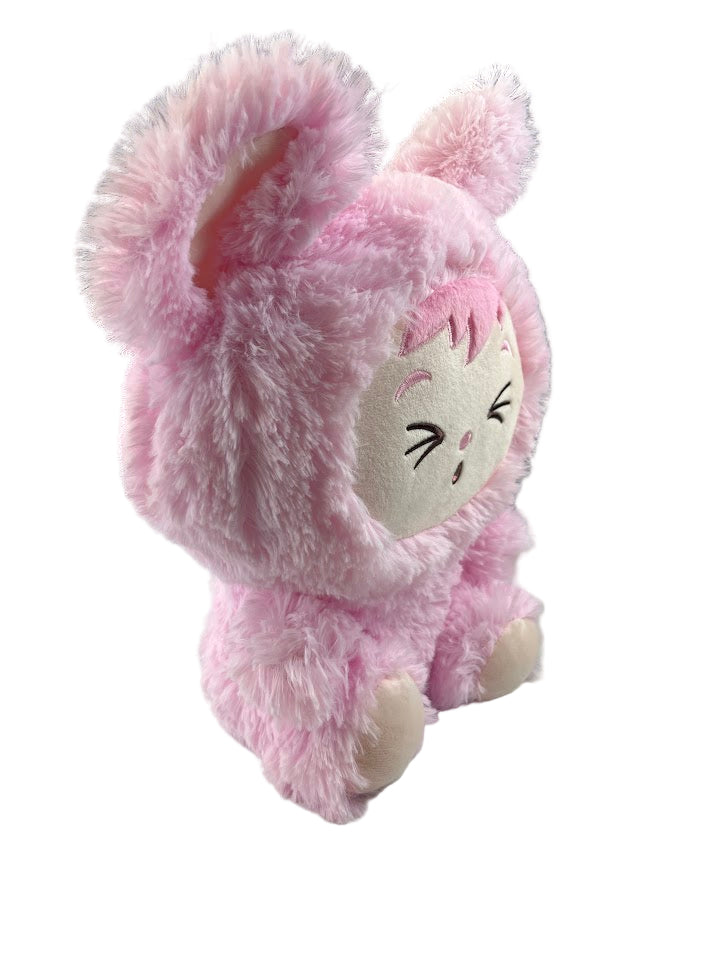 Lababies 12in Pink Plush