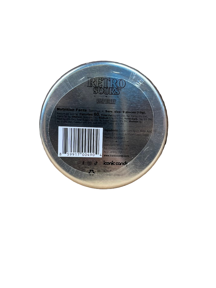 Retro Sours - Raspberry Tin
