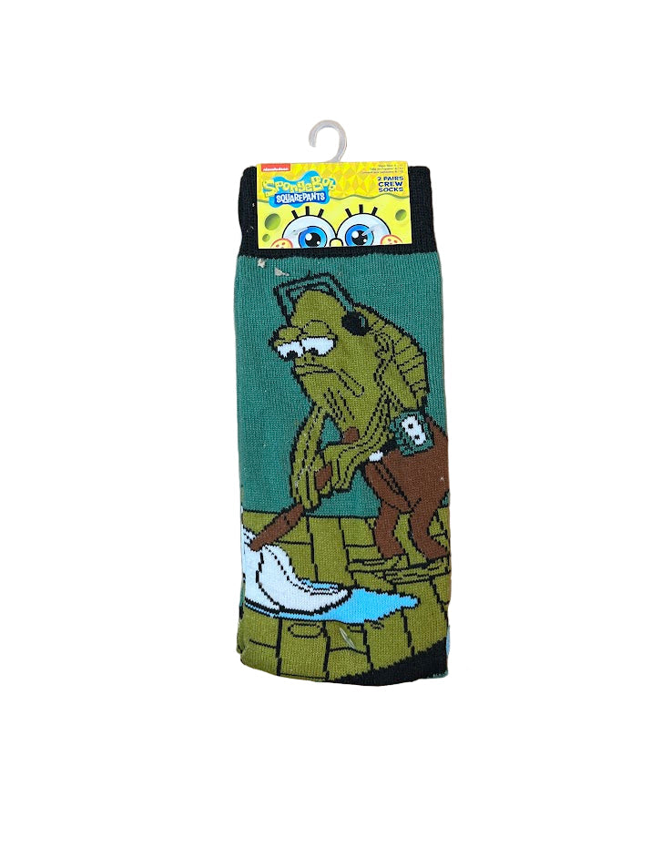 SpongeBob SquarePants My Leg Guy Socks 2-Pack