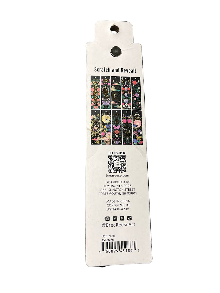 Scratch Art Bookmarks - Celestial