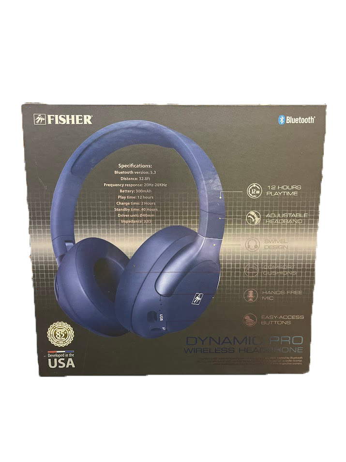 Dynamic Pro Wireless Headphones - Navy