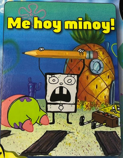 SpongeBob SquarePants Doodle Bob Silk Touch Throw Blanket