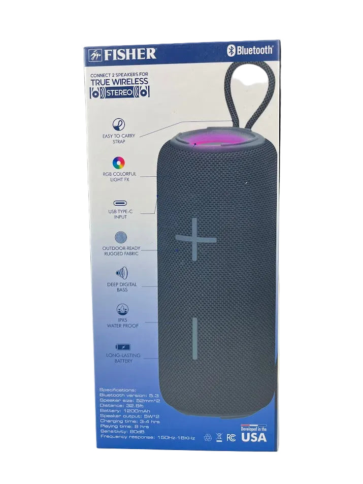 Glo Ring Light Wireless Speaker - Black