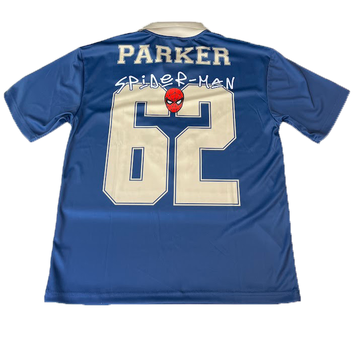 Marvel Spider-Man Peter Parker 62 Soccer Jersey