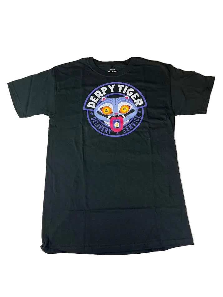 K-Pop Demon Hunters Derpy Tiger Delivery Service T-Shirt