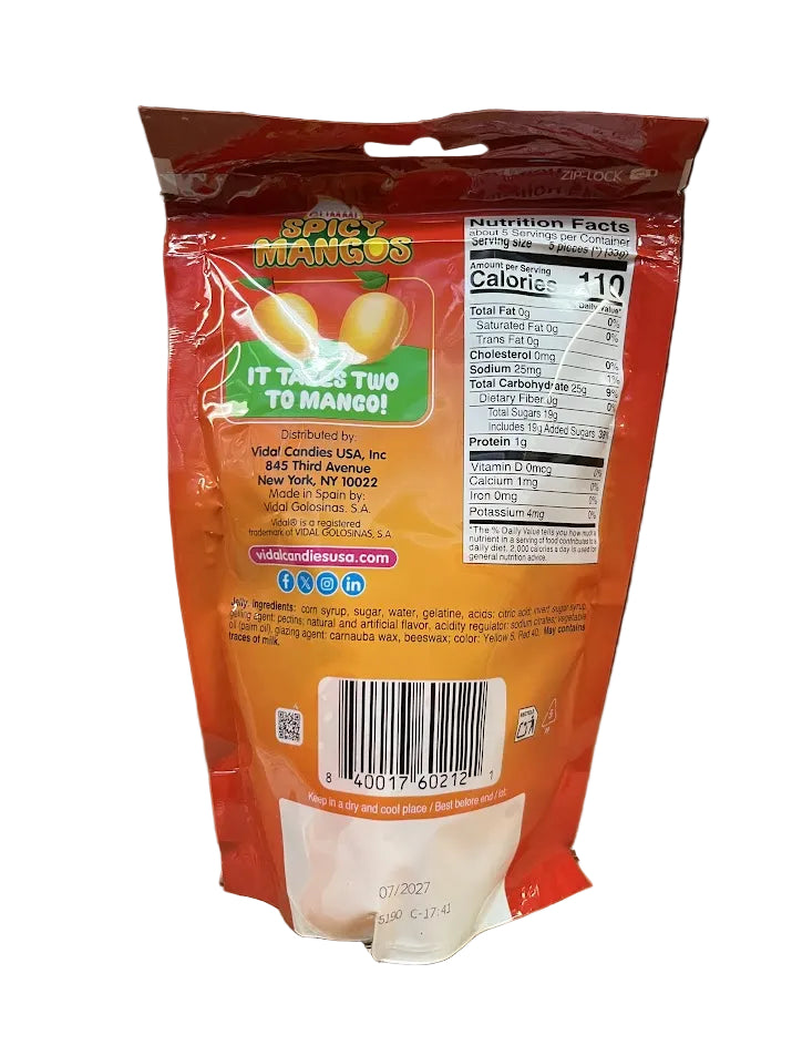 Gummy Spicy Mangos