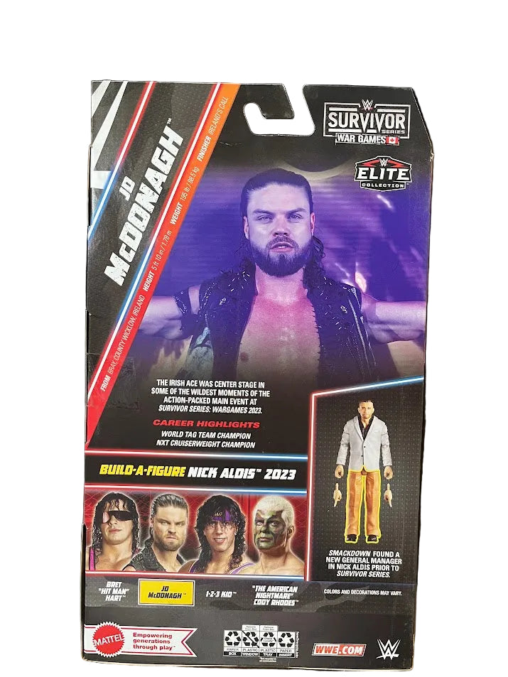 WWE Live Events Build-A-Figure JD McDonagh