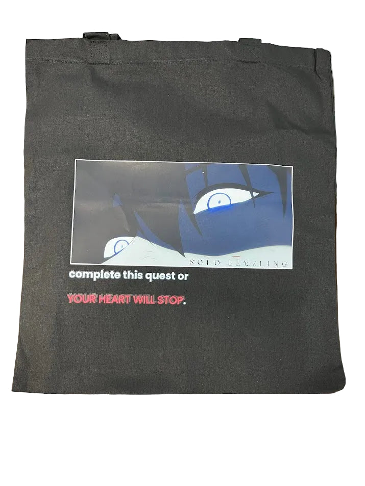 Solo Leveling Quest Tote Bag