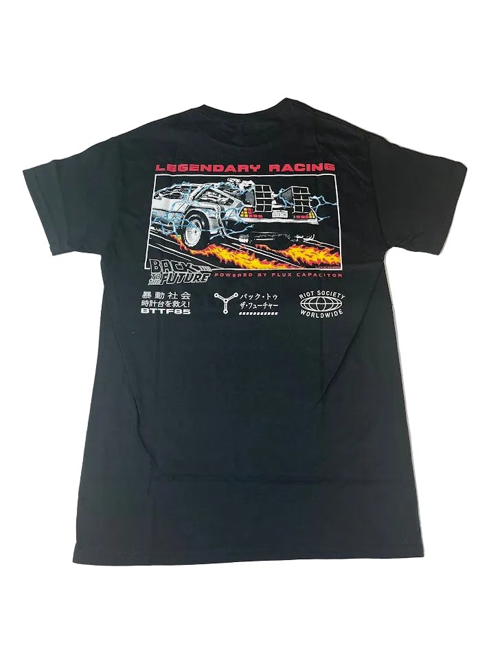 Riot Society Back To The Future Legendary Racing T-Shirt