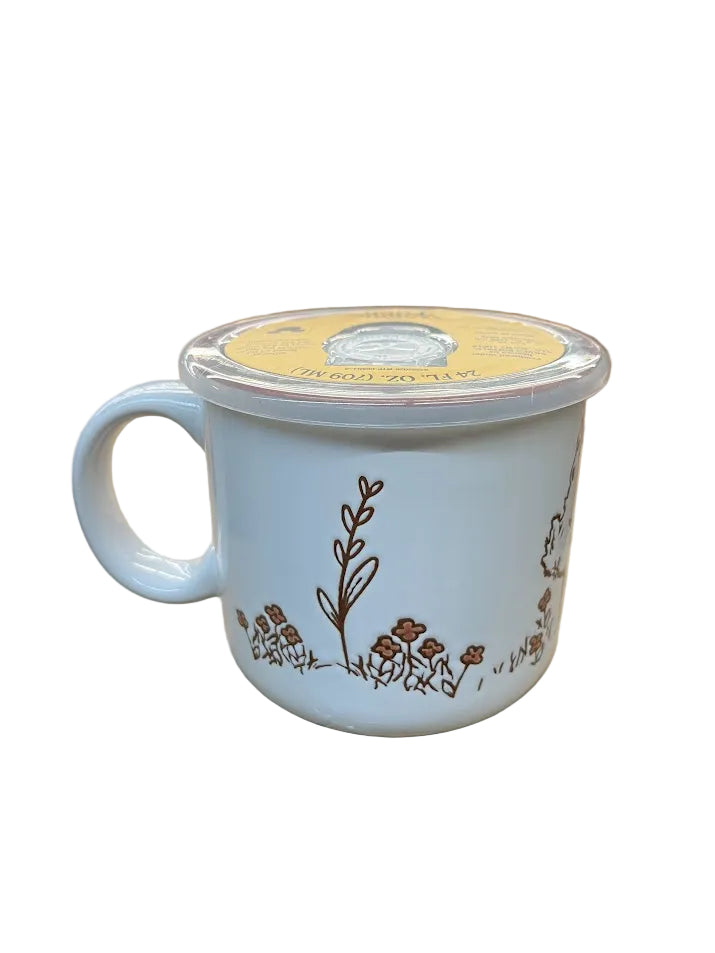 Winnie the Pooh Fishing 24oz Mug with Lid