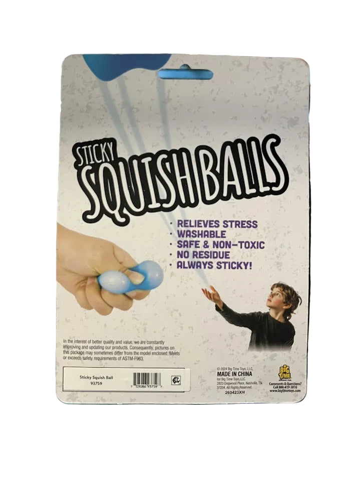 Sticky Squish Balls Toy