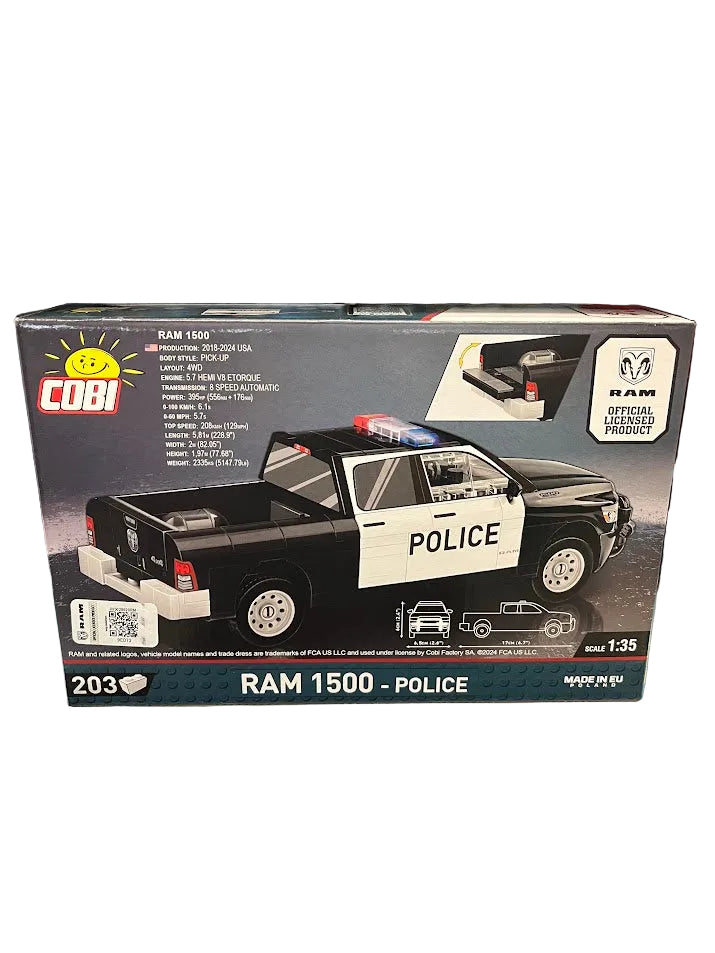 Ram 1500 Police 1:35 Build Kit