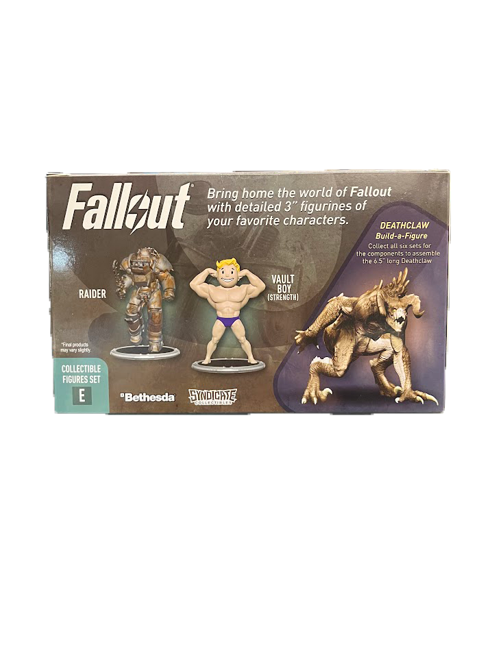 Fallout Raider and Vault Boy Figures