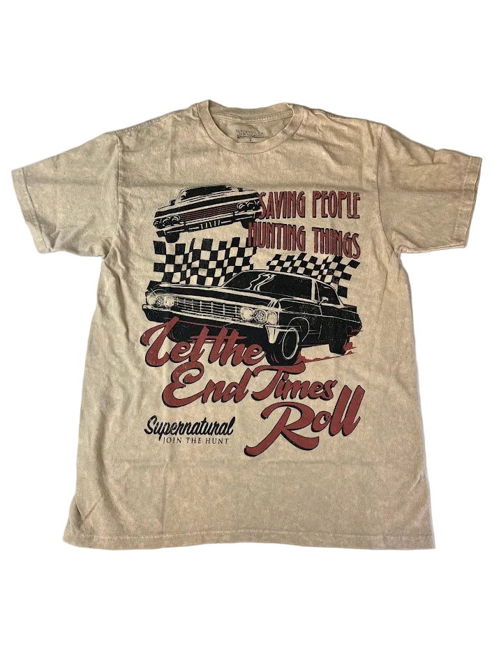 Supernatural Let the End Times Roll T-Shirt