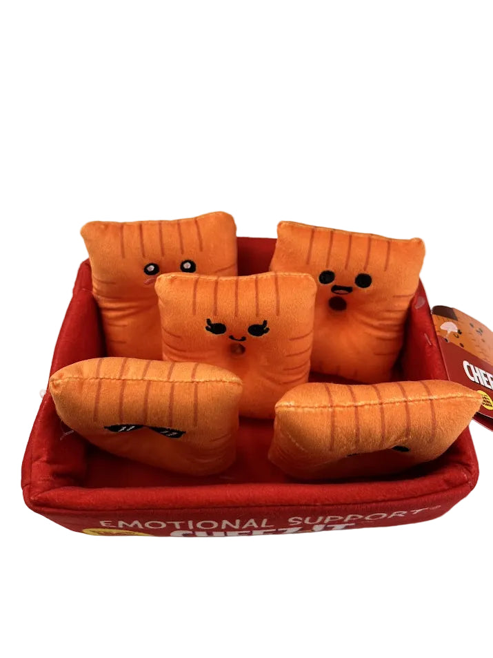 Emotional Support Cheez-Its Plush