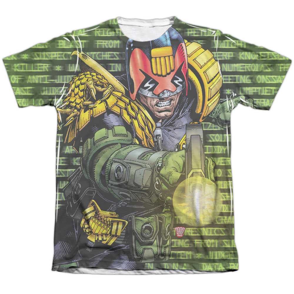 JUDGE DREDD MATRIX-ADULT POLY/COTTON T-Shirt