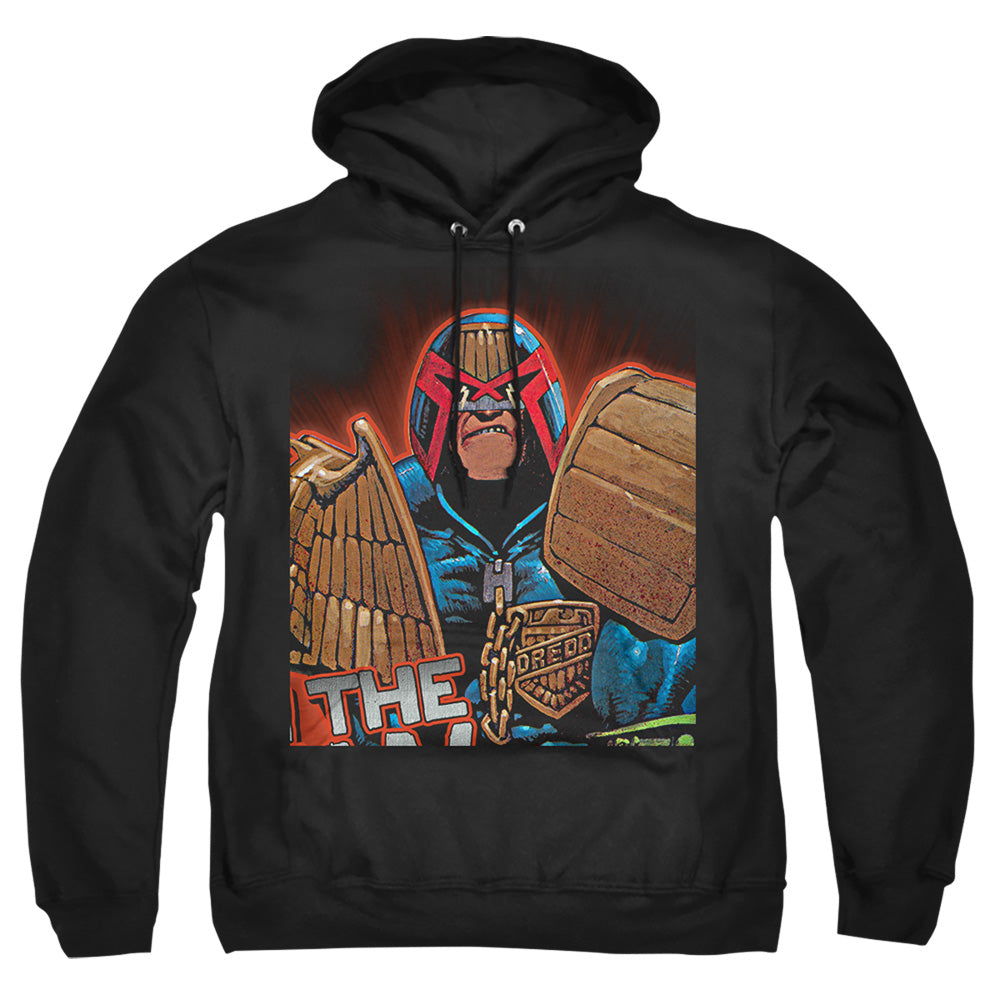 Judge Dredd - Law - Adult Pull-over Hoodie - Black