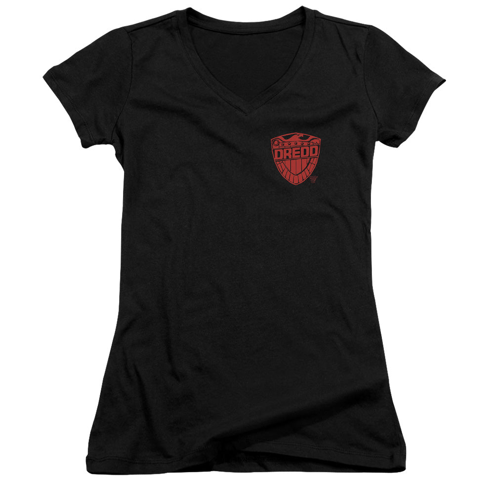 Judge Dredd - Badge-junior V-neck - Black