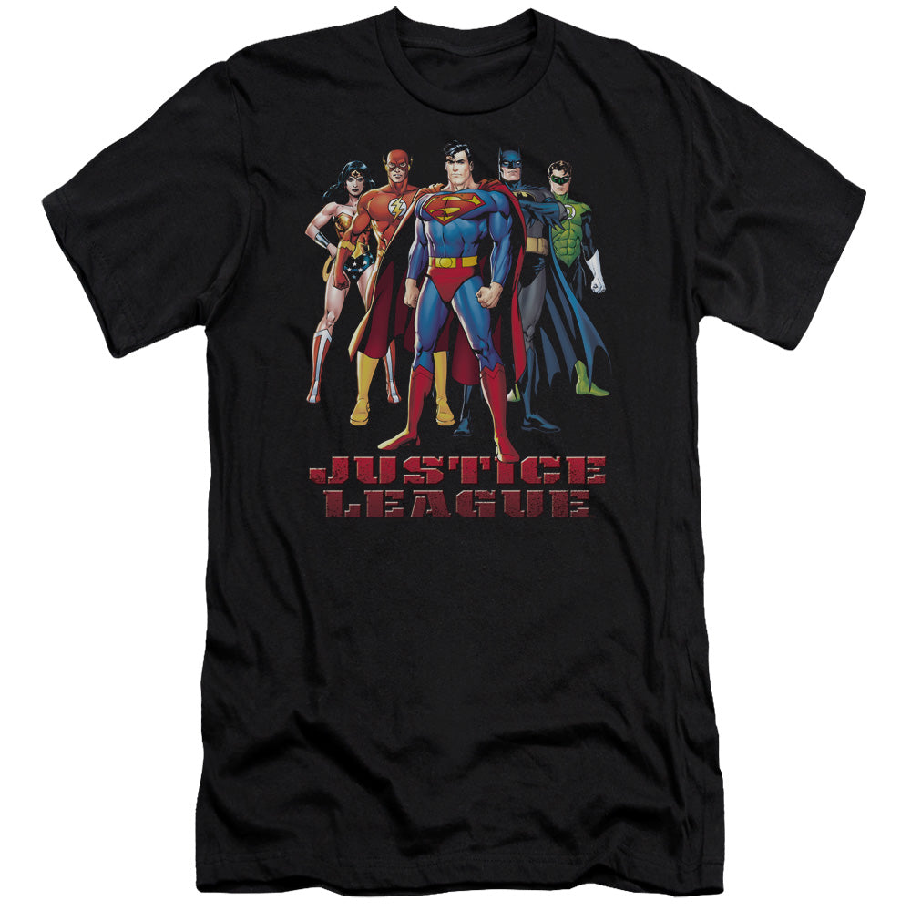 JLA IN LEAGUE - S/S ADULT 30/1 - BLACK T-Shirt