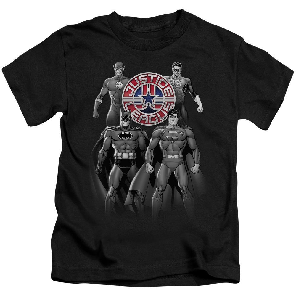 JLA SHADES OF GRAY - S/S JUVENILE 18/1 - BLACK - T-Shirt