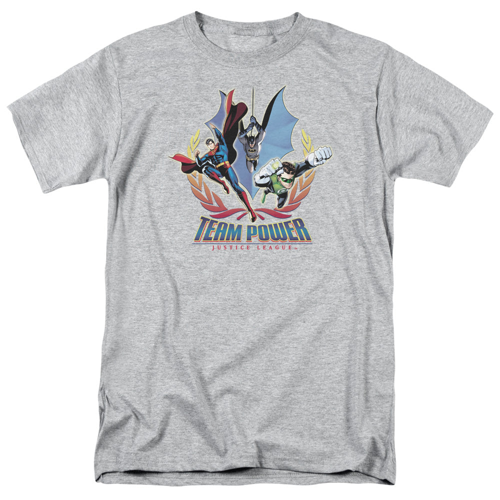 JLA TEAM POWER - S/S ADULT 18/1 - ATHLETIC HEATHER T-Shirt