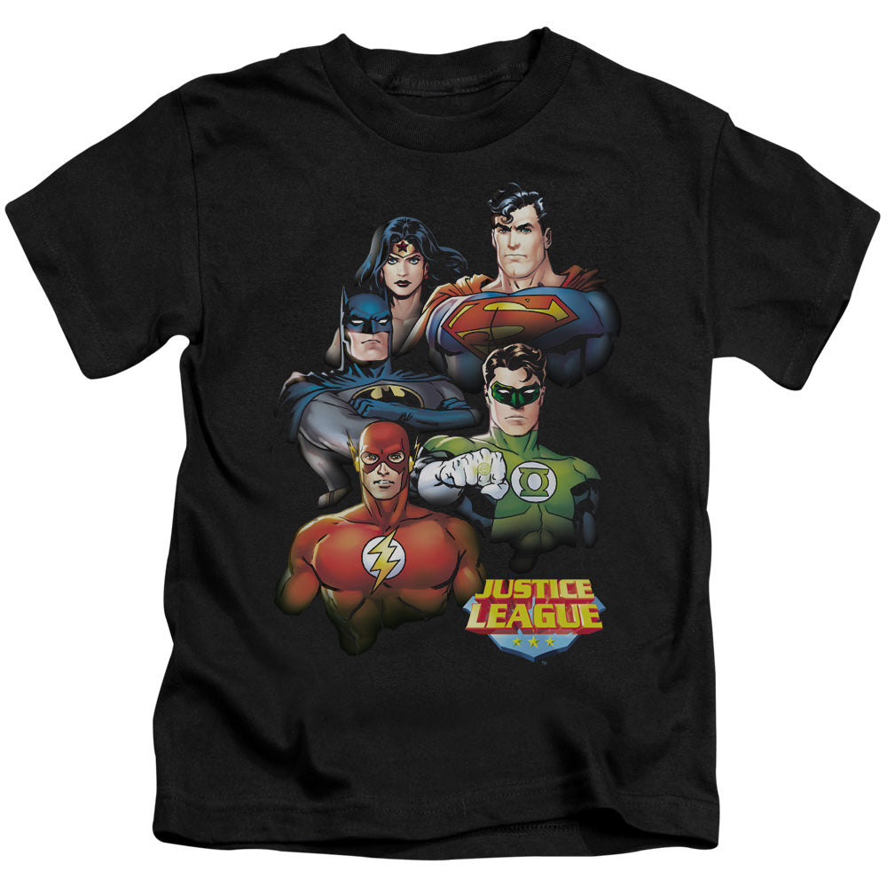 JLA GROUP PORTRAIT - S/S JUVENILE 18/1 - BLACK - T-Shirt