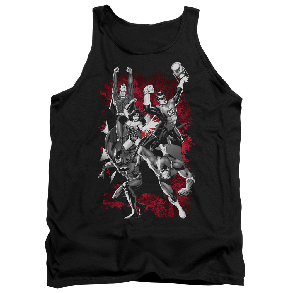 Jla - Jla Explosion - Adult Tank - Black