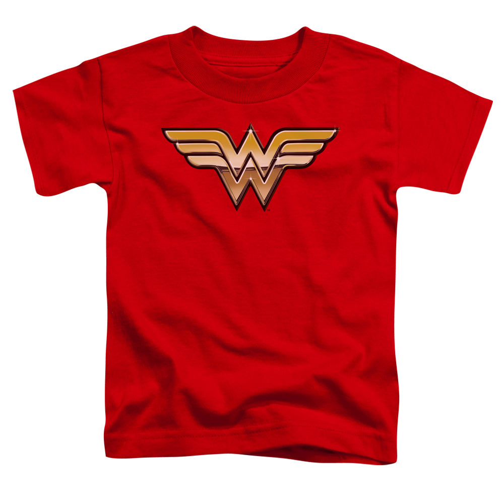 Jla - Golden - Short Sleeve Toddler Tee - Red T-shirt