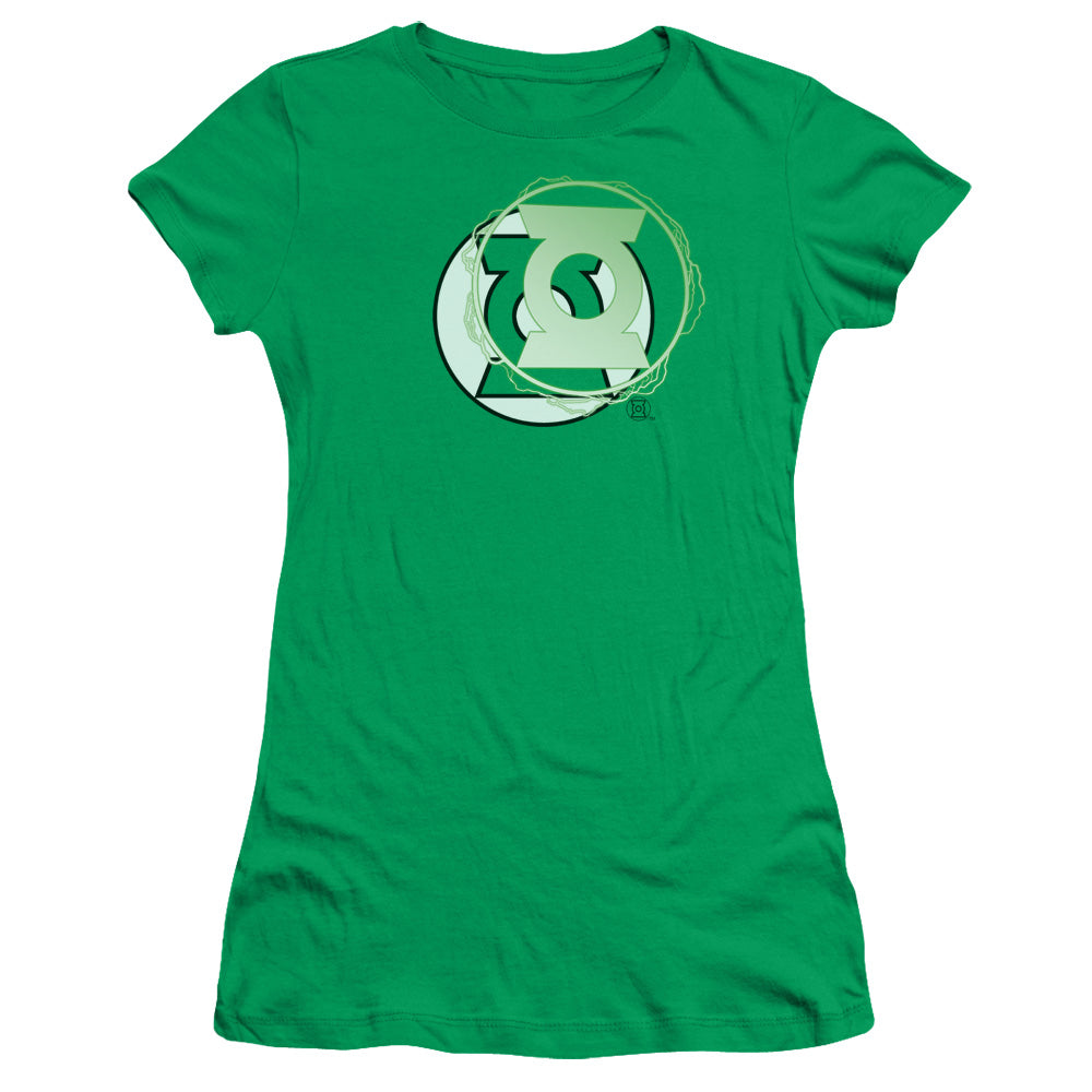 Jla - Gl Energy Logo - Short Sleeve Junior Sheer - Kelly Green T-shirt