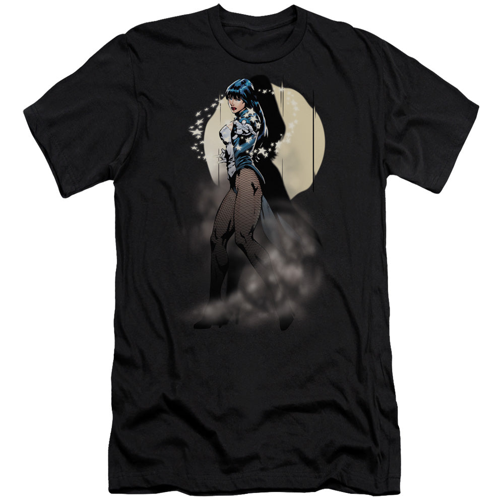 JLA ZATANNA ILLUSION - S/S ADULT 30/1 - BLACK T-Shirt