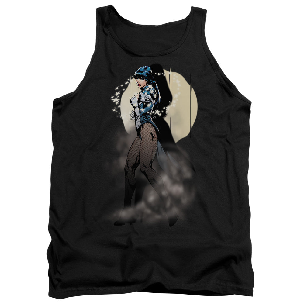 Jla - Zatanna Illusion - Adult Tank - Black