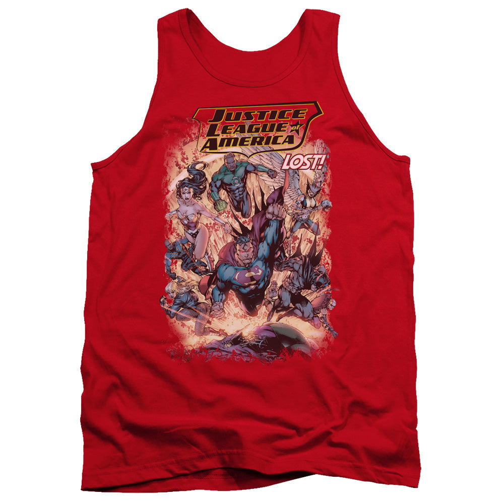 Jla - Lost - Adult Tank - Red