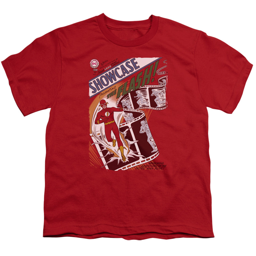 Jla - Showcase #4 Cover - Short Sleeve Youth 18/1 - Red T-shirt