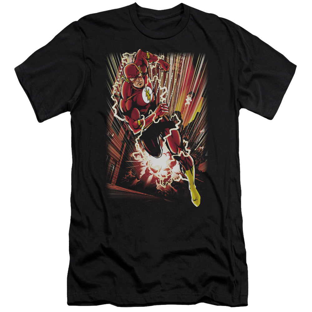 Jla - Street Speed - Short Sleeve Adult 30/1 - Black T-shirt