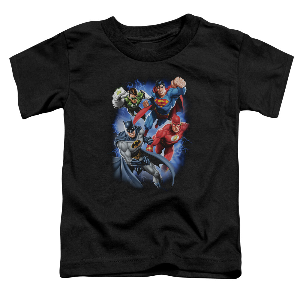 Jla - Storm Makers - Short Sleeve Toddler Tee - Black T-shirt