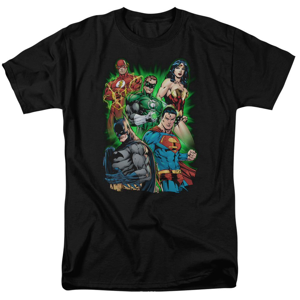 Jla - Will Power - Short Sleeve Adult 18/1 - Black T-shirt