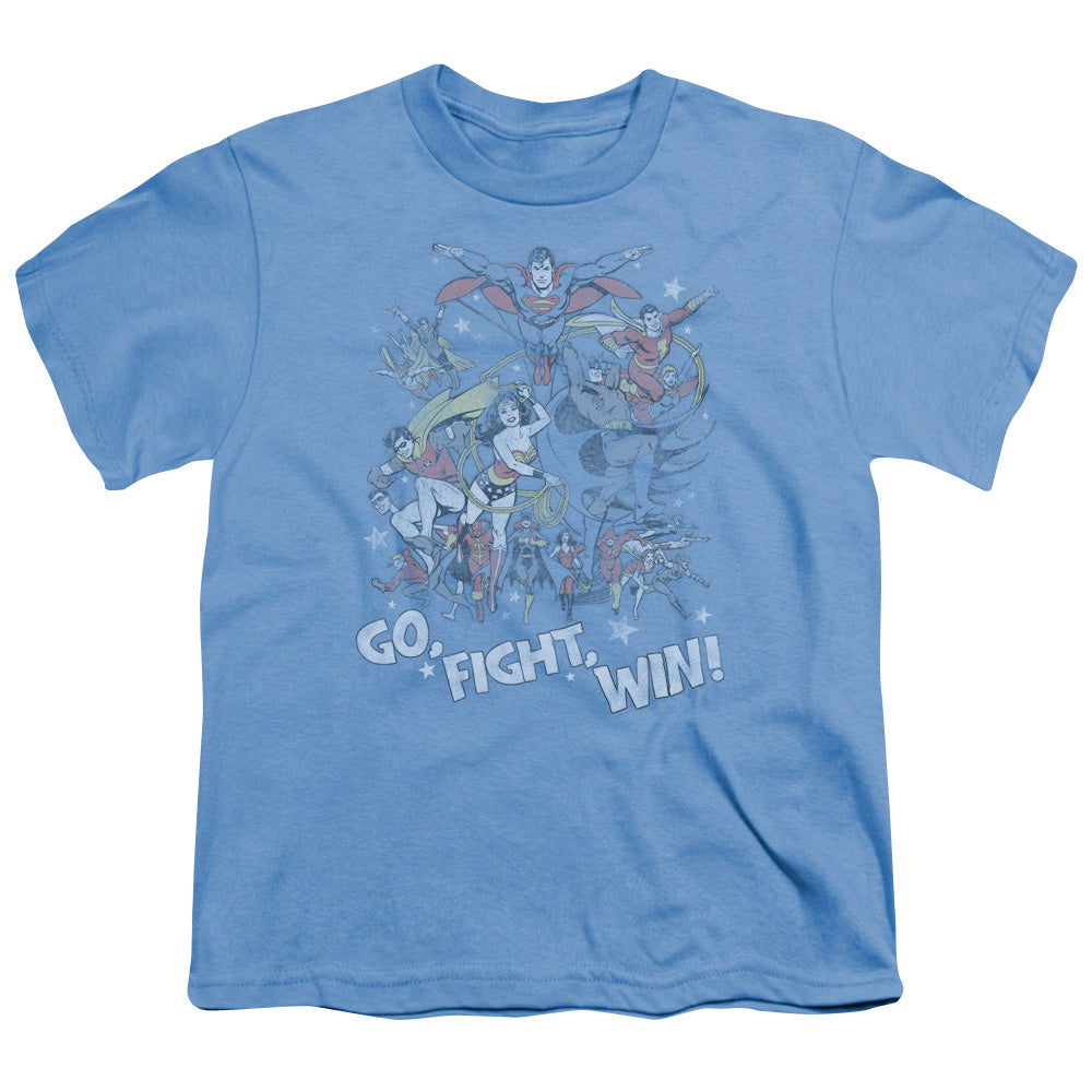 Jla - Go Fight Win - Short Sleeve Youth 18/1 - Carolina Blue T-shirt