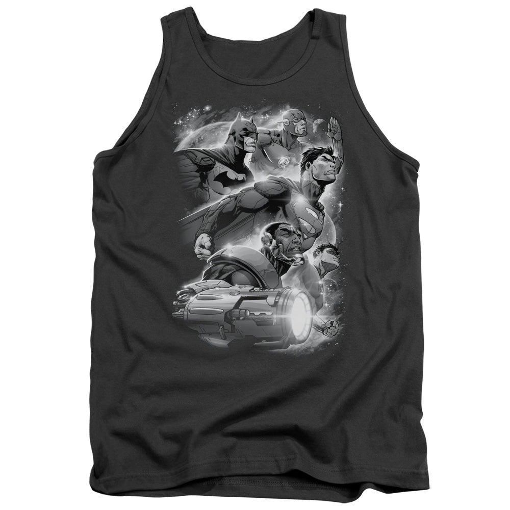 Jla - Atmospheric - Adult Tank - Charcoal