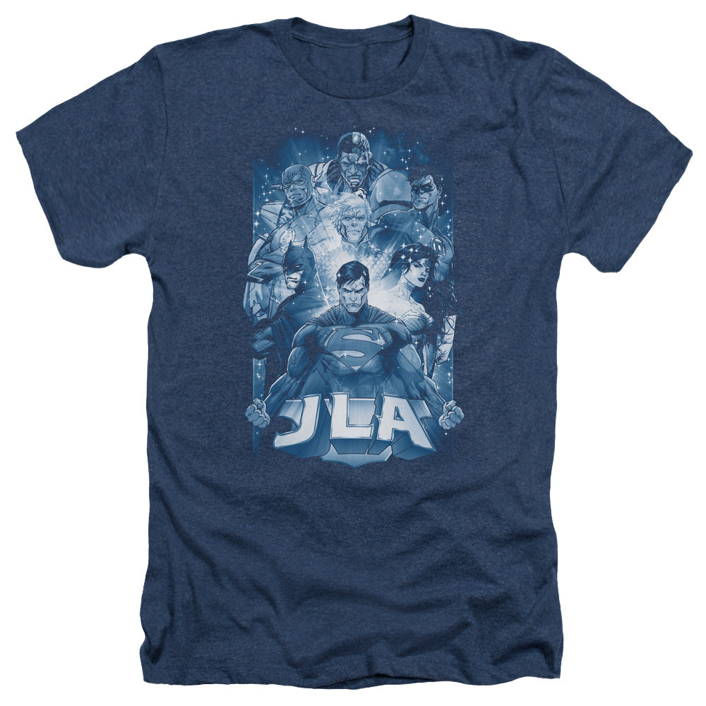 Jla - Burst - Adult Heather - Navy