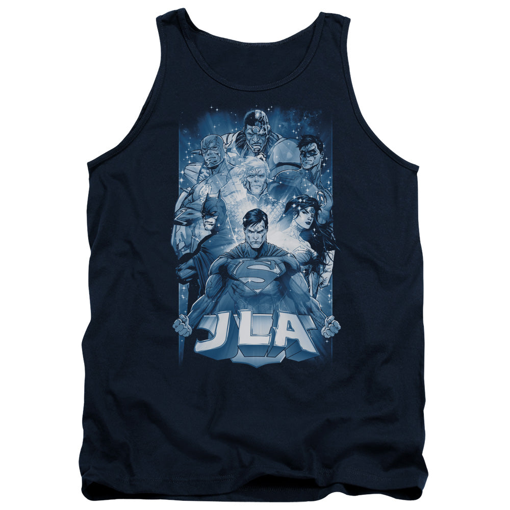 Jla - Burst - Adult Tank - Navy